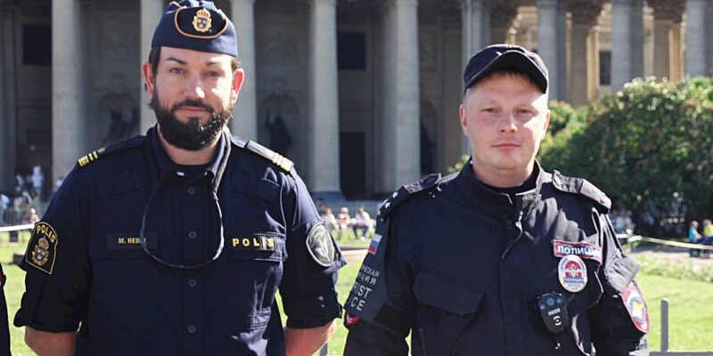 Шведские полицейские